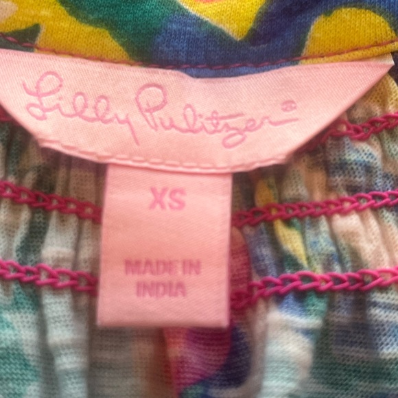 LAST CALL Lilly Pulitzer Essie Pink Sleeveless Top XS EUC - Picture 3 of 8